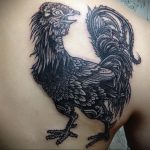 Фото тату на правой лопатке 09.03.2020 №052 -tattoo on the shoulder- tattoo-photo.ru