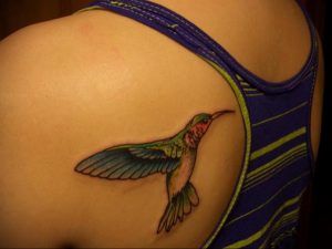Фото татуировки на лопатке 09.03.2020 №037 -tattoo on the shoulder- tattoo-photo.ru