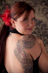 Фото татуировки на лопатке 09.03.2020 №060 -tattoo on the shoulder- tattoo-photo.ru
