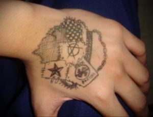 Фоторисунка татуировки анархия 24.03.2020 №012 -tattoo anarchy- tattoo-photo.ru