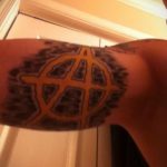 Фоторисунка татуировки анархия 24.03.2020 №025 -tattoo anarchy- tattoo-photo.ru