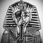 Пример рисунка татуировки Сфинкс 14.12.2020 №008 -sphinx tattoo-tattoo-photo.ru