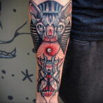 Пример рисунка татуировки Сфинкс 14.12.2020 №025 -sphinx tattoo-tattoo-photo.ru