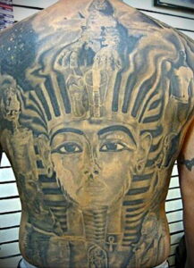 Пример рисунка татуировки Сфинкс 14.12.2020 №064 -sphinx tattoo-tattoo-photo.ru