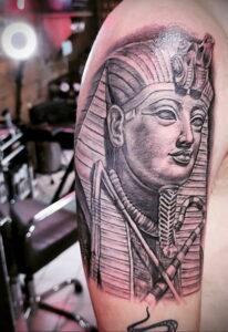 Пример рисунка татуировки Сфинкс 14.12.2020 №136 -sphinx tattoo-tattoo-photo.ru