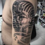 Пример рисунка татуировки Сфинкс 14.12.2020 №137 -sphinx tattoo-tattoo-photo.ru