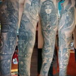 Пример рисунка татуировки Сфинкс 14.12.2020 №148 -sphinx tattoo-tattoo-photo.ru