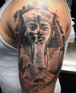 Пример рисунка татуировки Сфинкс 14.12.2020 №156 -sphinx tattoo-tattoo-photo.ru