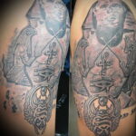 Пример рисунка татуировки Сфинкс 14.12.2020 №161 -sphinx tattoo-tattoo-photo.ru