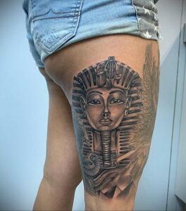Пример рисунка татуировки Сфинкс 14.12.2020 №162 -sphinx tattoo-tattoo-photo.ru