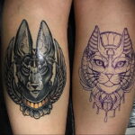 Пример рисунка татуировки Сфинкс 14.12.2020 №205 -sphinx tattoo-tattoo-photo.ru