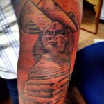 Пример рисунка татуировки Сфинкс 14.12.2020 №211 -sphinx tattoo-tattoo-photo.ru