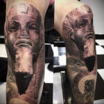 Пример рисунка татуировки Сфинкс 14.12.2020 №215 -sphinx tattoo-tattoo-photo.ru