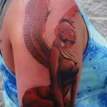 Пример рисунка татуировки Сфинкс 14.12.2020 №259 -sphinx tattoo-tattoo-photo.ru