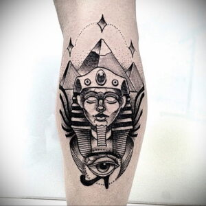 Пример рисунка татуировки Сфинкс 14.12.2020 №028 -sphinx tattoo-tattoo-photo.ru