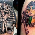 Пример рисунка татуировки Сфинкс 14.12.2020 №041 -sphinx tattoo-tattoo-photo.ru