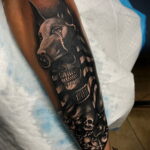 Пример рисунка татуировки Сфинкс 14.12.2020 №052 -sphinx tattoo-tattoo-photo.ru