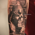 Пример рисунка татуировки Сфинкс 14.12.2020 №062 -sphinx tattoo-tattoo-photo.ru