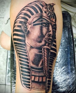 Пример рисунка татуировки Сфинкс 14.12.2020 №063 -sphinx tattoo-tattoo-photo.ru