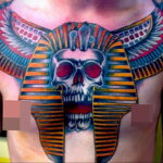 Пример рисунка татуировки Сфинкс 14.12.2020 №067 -sphinx tattoo-tattoo-photo.ru