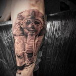 Пример рисунка татуировки Сфинкс 14.12.2020 №072 -sphinx tattoo-tattoo-photo.ru