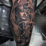 Пример рисунка татуировки Сфинкс 14.12.2020 №082 -sphinx tattoo-tattoo-photo.ru