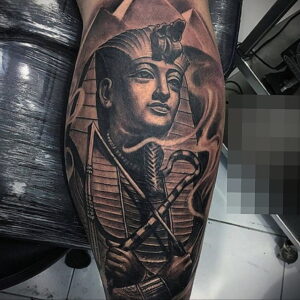 Пример рисунка татуировки Сфинкс 14.12.2020 №082 -sphinx tattoo-tattoo-photo.ru