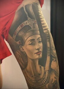 Пример рисунка татуировки Сфинкс 14.12.2020 №085 -sphinx tattoo-tattoo-photo.ru