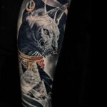 Пример рисунка татуировки Сфинкс 14.12.2020 №086 -sphinx tattoo-tattoo-photo.ru