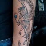 Пример рисунка татуировки Сфинкс 14.12.2020 №105 -sphinx tattoo-tattoo-photo.ru