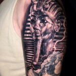 Пример рисунка татуировки Сфинкс 14.12.2020 №111 -sphinx tattoo-tattoo-photo.ru