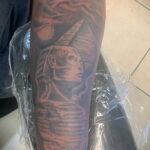 Пример рисунка татуировки Сфинкс 14.12.2020 №115 -sphinx tattoo-tattoo-photo.ru