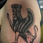 Пример рисунка татуировки Сфинкс 14.12.2020 №120 -sphinx tattoo-tattoo-photo.ru