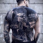 Пример рисунка татуировки Сфинкс 14.12.2020 №123 -sphinx tattoo-tattoo-photo.ru