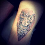 Пример рисунка татуировки Сфинкс 14.12.2020 №133 -sphinx tattoo-tattoo-photo.ru