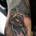 Пример рисунка татуировки Сфинкс 14.12.2020 №154 -sphinx tattoo-tattoo-photo.ru