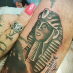 Пример рисунка татуировки Сфинкс 14.12.2020 №159 -sphinx tattoo-tattoo-photo.ru