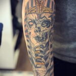 Пример рисунка татуировки Сфинкс 14.12.2020 №160 -sphinx tattoo-tattoo-photo.ru