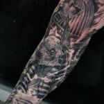 Пример рисунка татуировки Сфинкс 14.12.2020 №168 -sphinx tattoo-tattoo-photo.ru