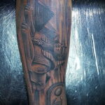 Пример рисунка татуировки Сфинкс 14.12.2020 №176 -sphinx tattoo-tattoo-photo.ru