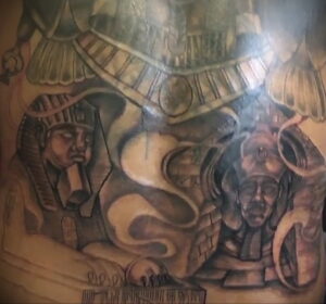 Пример рисунка татуировки Сфинкс 14.12.2020 №204 -sphinx tattoo-tattoo-photo.ru