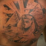 Пример рисунка татуировки Сфинкс 14.12.2020 №207 -sphinx tattoo-tattoo-photo.ru