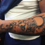Пример рисунка татуировки Сфинкс 14.12.2020 №217 -sphinx tattoo-tattoo-photo.ru