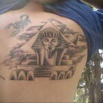 Пример рисунка татуировки Сфинкс 14.12.2020 №243 -sphinx tattoo-tattoo-photo.ru