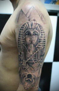 Пример рисунка татуировки Сфинкс 14.12.2020 №248 -sphinx tattoo-tattoo-photo.ru