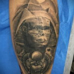 Пример рисунка татуировки Сфинкс 14.12.2020 №252 -sphinx tattoo-tattoo-photo.ru