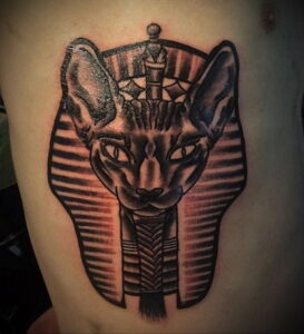 Пример рисунка татуировки Сфинкс 14.12.2020 №256 -sphinx tattoo-tattoo-photo.ru
