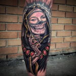 Фото рисунка тату НА ТЕМУ ВЕДЬМ 28.01.2021 №0057 - witch tattoo - tattoo-photo.ru