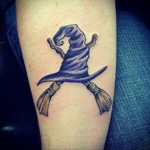 Фото рисунка тату НА ТЕМУ ВЕДЬМ 28.01.2021 №0099 - witch tattoo - tattoo-photo.ru