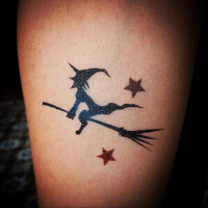 Фото рисунка тату НА ТЕМУ ВЕДЬМ 28.01.2021 №0135 - witch tattoo - tattoo-photo.ru